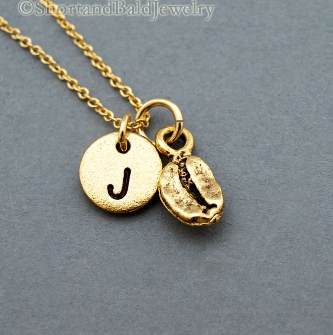 Coffee bean necklace - Etsy 日本