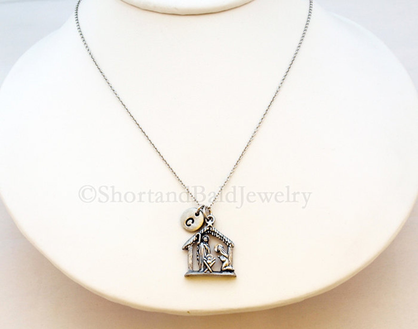 Nativity Scene Necklace Christmas Nativity Scene Birth of Etsy