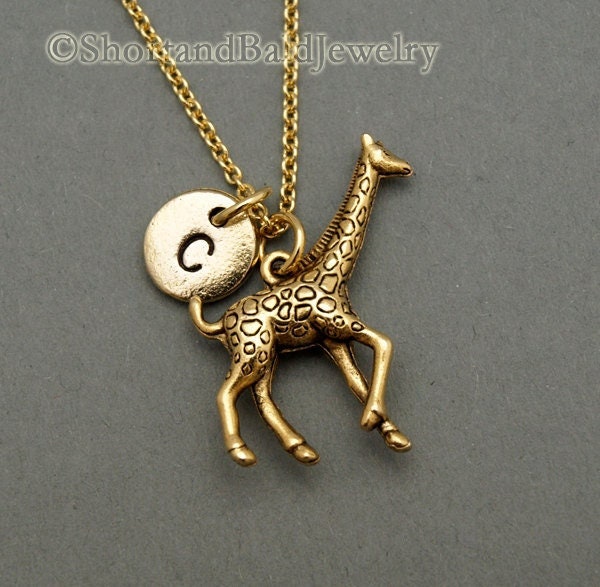 AF HOUSE Giraffe Necklace キリン　ネックレス　k14 Shop Giraffe Jewelry | Minimalist Animal Jewelry