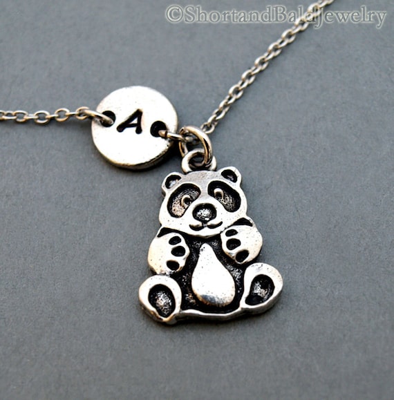 Panda Bear Charm Sterling Silver Panda Bear Charm Sterling Silver