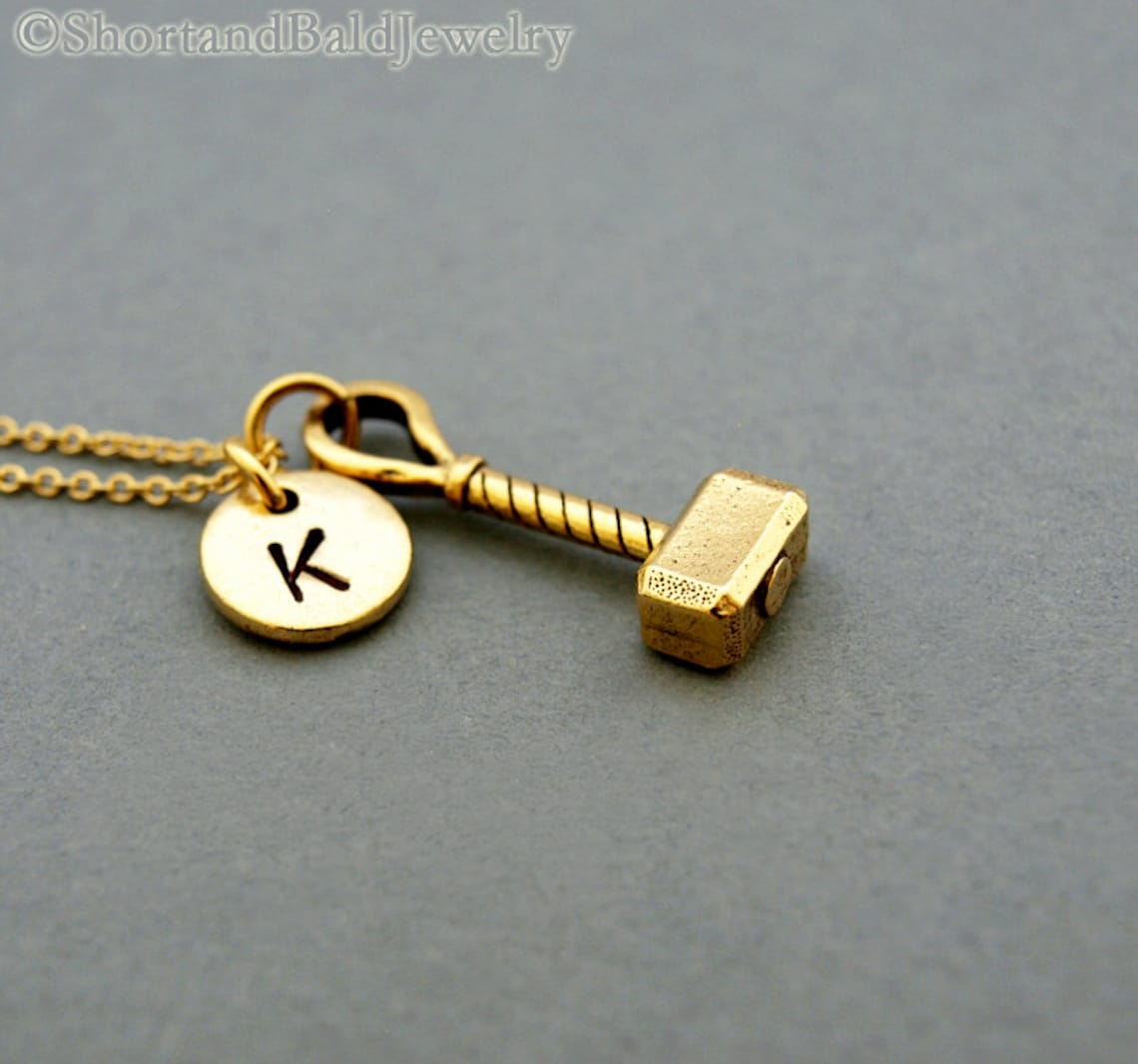 Thor's hammer necklace hammer of Thor Mjölnir antique Etsy