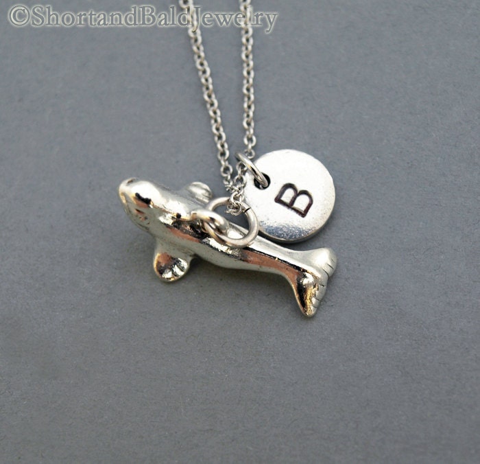 Beluga Whale Necklace Beluga Whale Charm White Whale Etsy