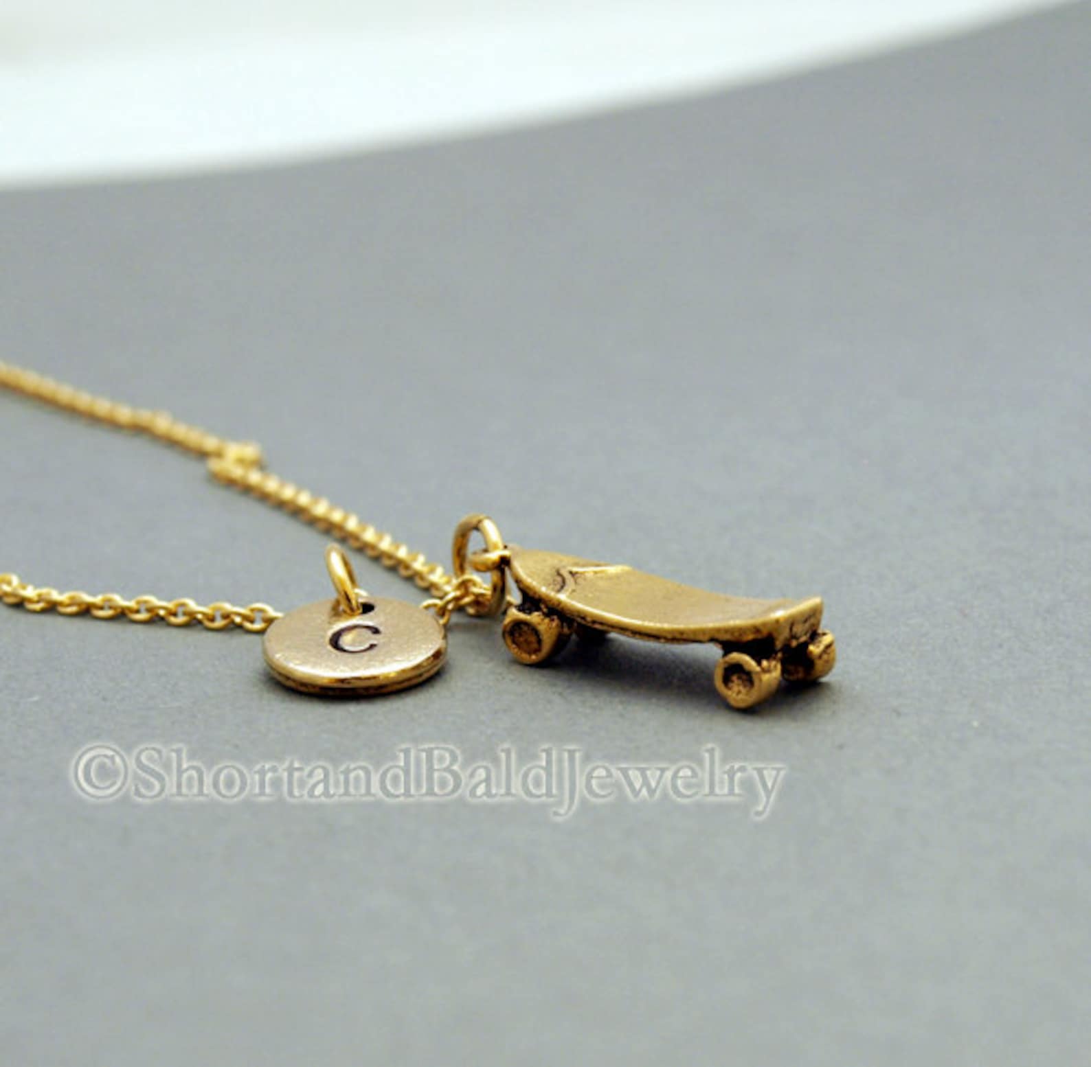 Skateboards Necklace Skate Boards Necklace Sports Charm Etsy