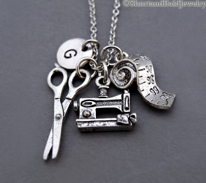 Sewing Machine Necklace Sewing Charm Vintage Sewing Machine Etsy