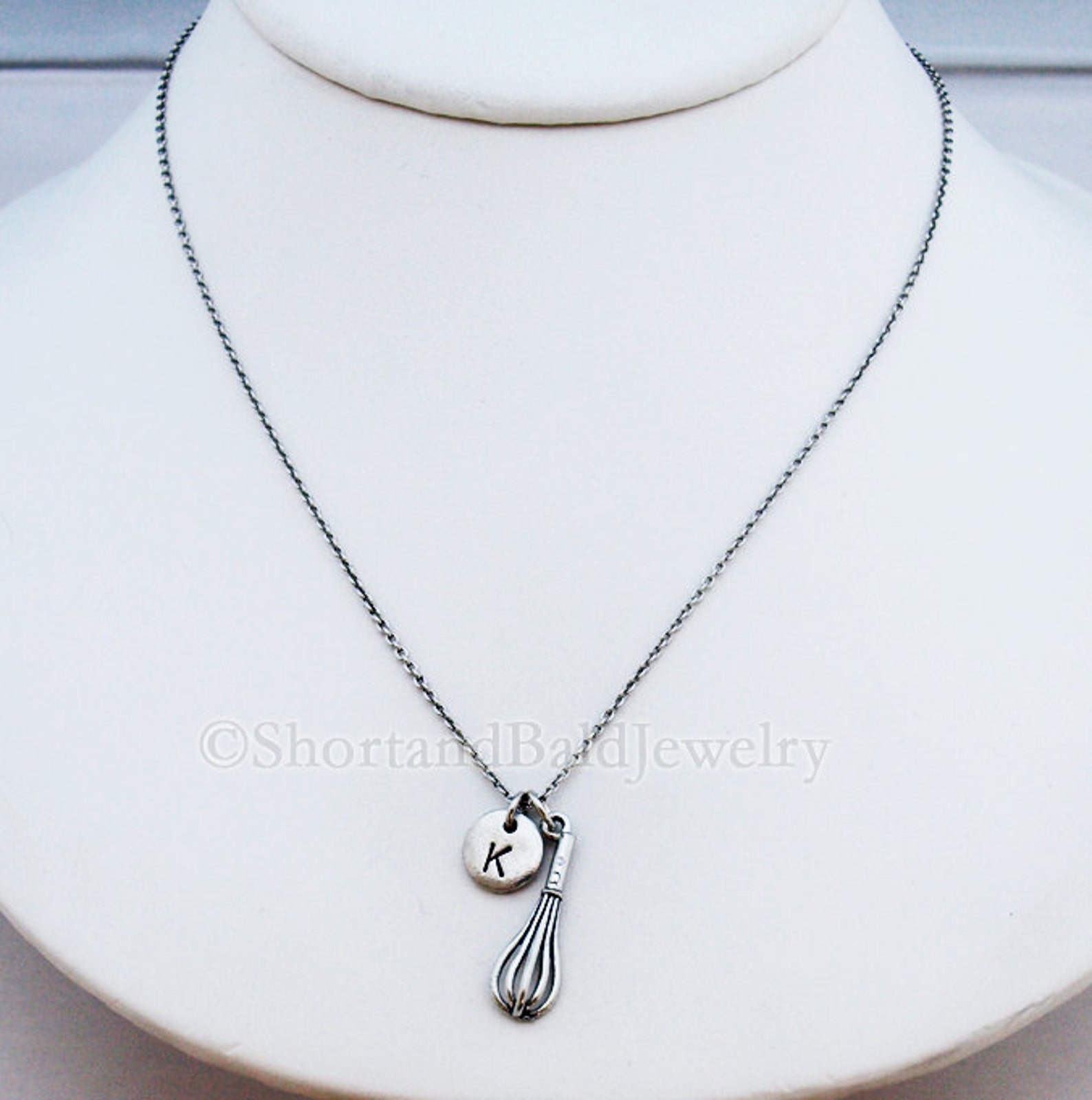 Whisk Necklace Kitchen Whisk Charm Silver Whisk Antique Etsy