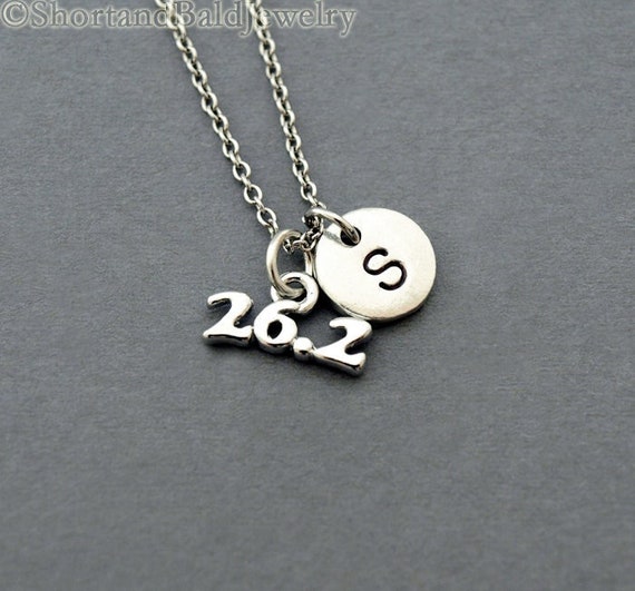Marathon Running Charm 26.2 Antiqued Sterling Silver - Made in the USA Marathon Running Charm 26.2 Antiqued Sterling Silver - Made in the USA