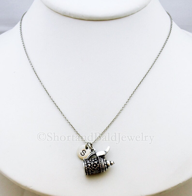 Beer Stein Necklace Beer Mug Beer Necklace Beermug Antique Etsy