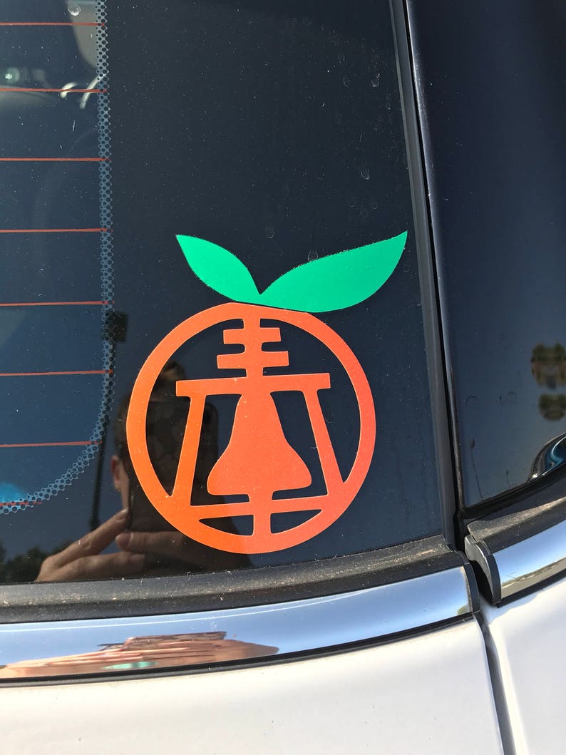 Raincross Orange Sticker image 1