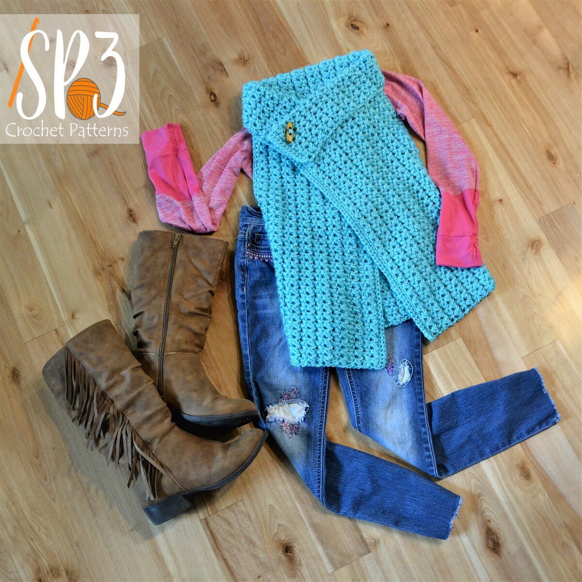 30 Cross Crochet Patterns: Elegant, Meaningful Designs for Bookmarks, Afghans, and Gifts 13 Cross My Heart Crochet Vest Pattern: Warm Winter Accessory
