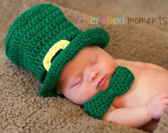 PATTERN Top Hat & Bow Tie - Crochet