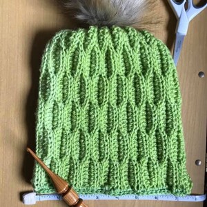 Waves of Hope Hat Crochet Pattern: Textured Stitch Beanie (PDF Pattern) image 3
