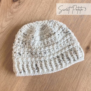 Winter Wishes Hat Crochet Pattern, textured crochet, Beanie, classic warm head warmer image 5