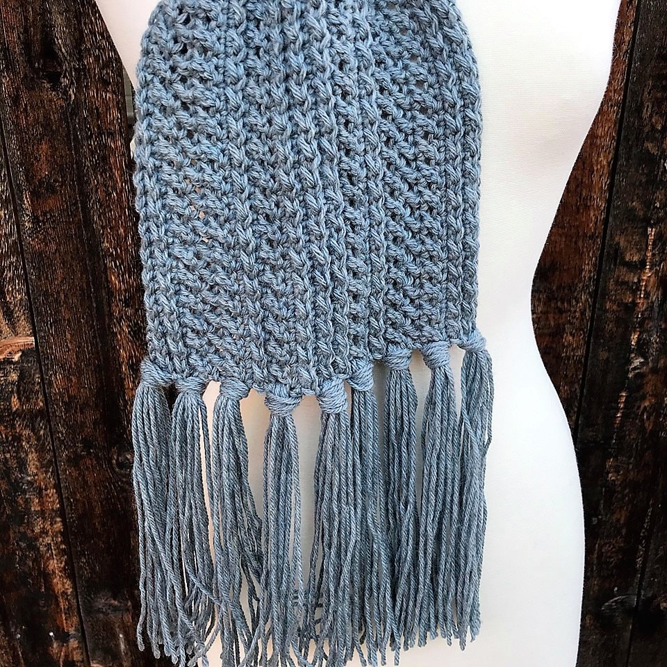 winter wishes scarf pattern