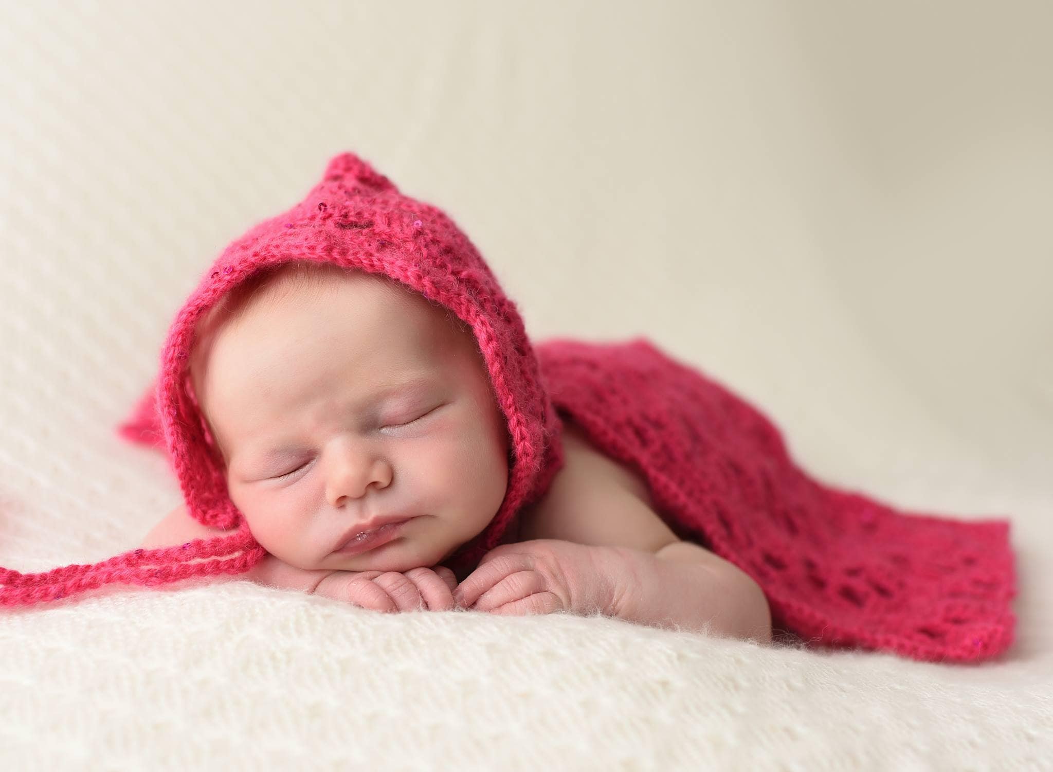39 Crochet Bonnet Patterns with Pixie, Bella, and Bunny Styles 35 Maribelle Newborn Bonnet & Wrap Crochet