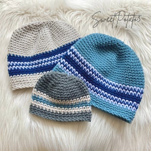 Knot Knit Beanie - Crochet Pattern