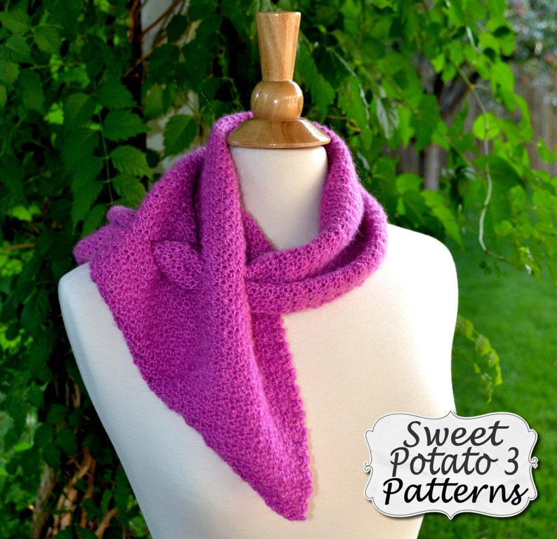Interlace Scarf & Wrap Crochet Pattern, light weight crochet cowl, scarf for women, womens crochet accessory, gift idea, spring crochet image 2