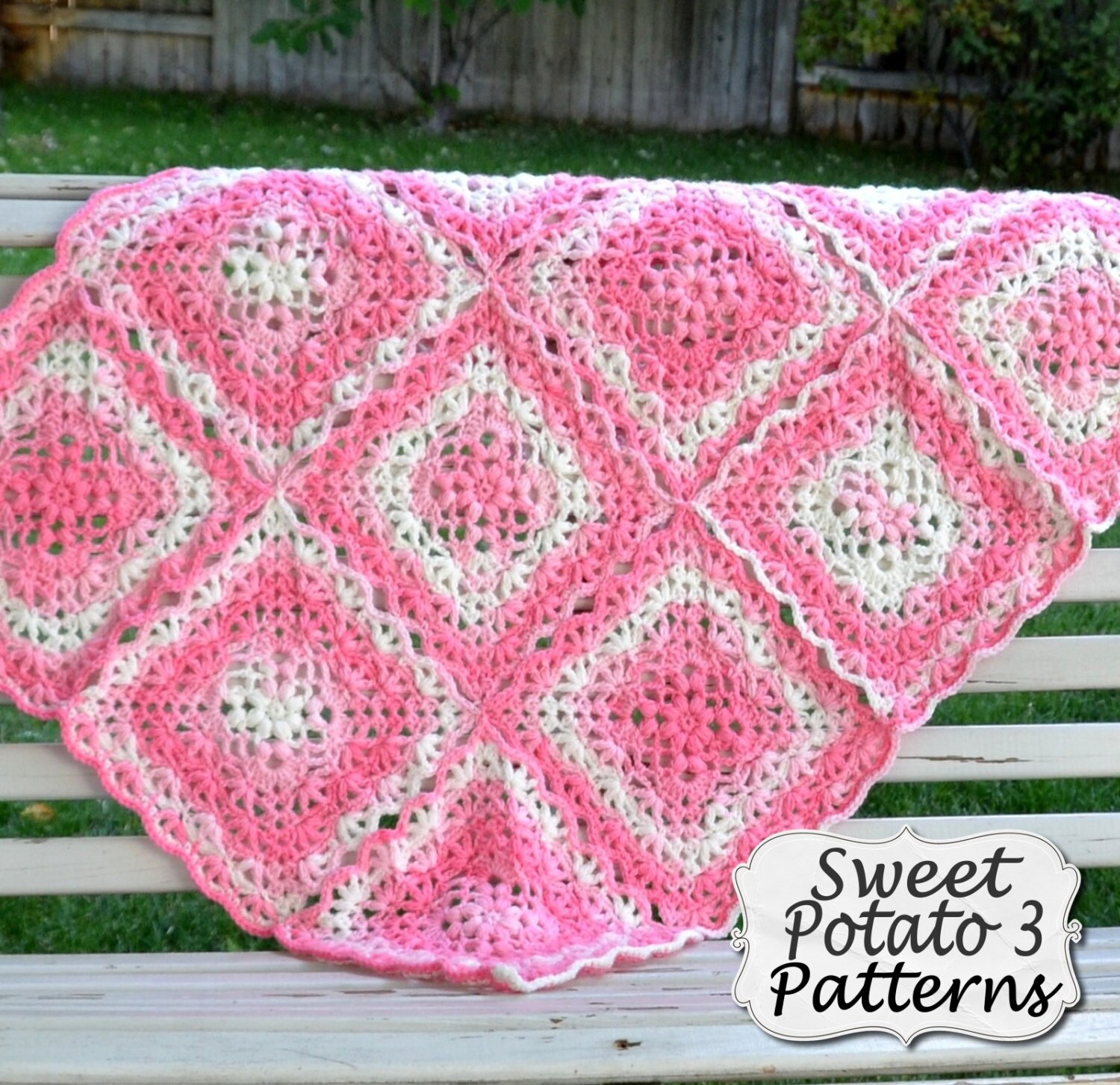 Flower Petal Baby Blanket Crochet Pattern Throw Blanket Etsy Australia
