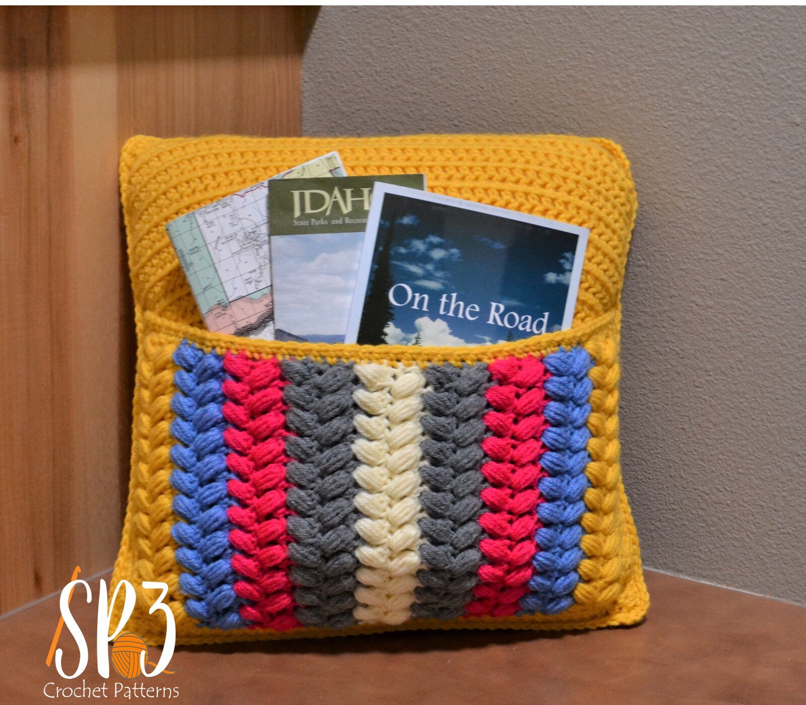 Pocket Pillows Crochet Pattern Gift Idea RV Life Remote Etsy