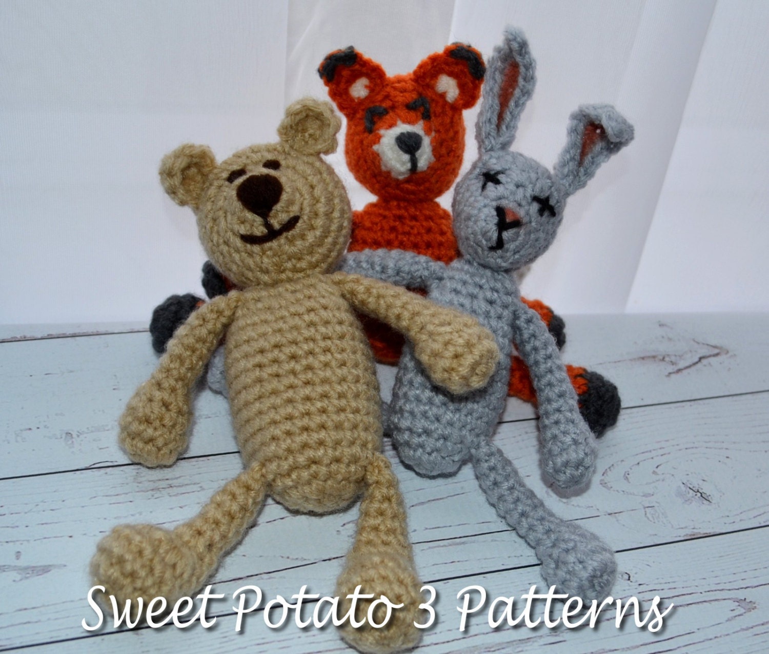 40 Crochet Stuffies with Cows, Frogs, Koalas, and Cthulhu 21 Crochet Animal Stuffy Pattern: Teddy Bear