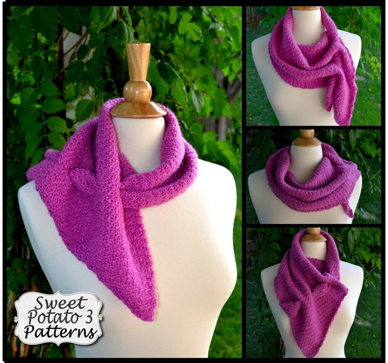 Interlace Scarf & Wrap Crochet Pattern, light weight crochet cowl, scarf for women, womens crochet accessory, gift idea, spring crochet image 1