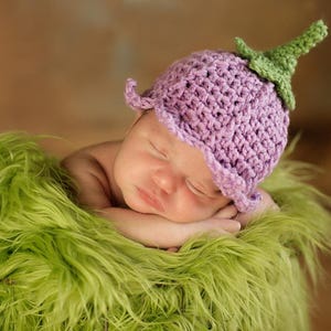 Tulip Flower Hat Crochet Pattern: Baby, Toddler, Children (PDF Pattern)