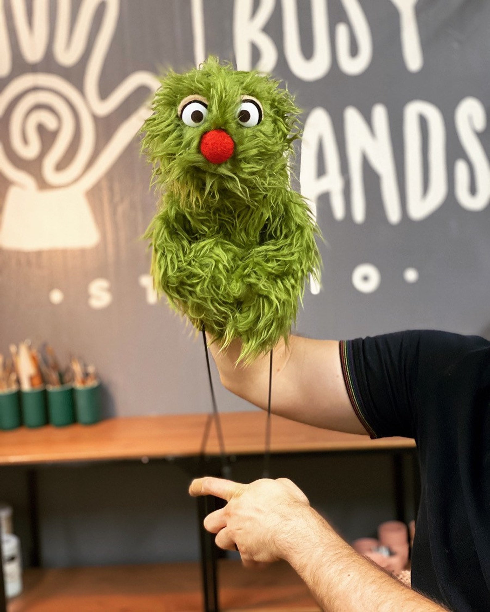 Professional Puppet Arm Rods Green Screen Rods pair Hand Etsy UK