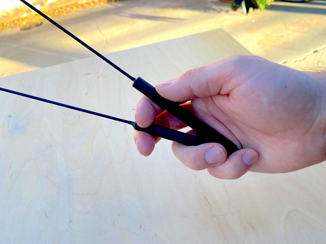 Barra De Control Para Brazos De Marioneta – Varilla Telescópica Metálica De 20,5 A 54,5 Cm, Antideslizante, Para Manipulación De Títeres
