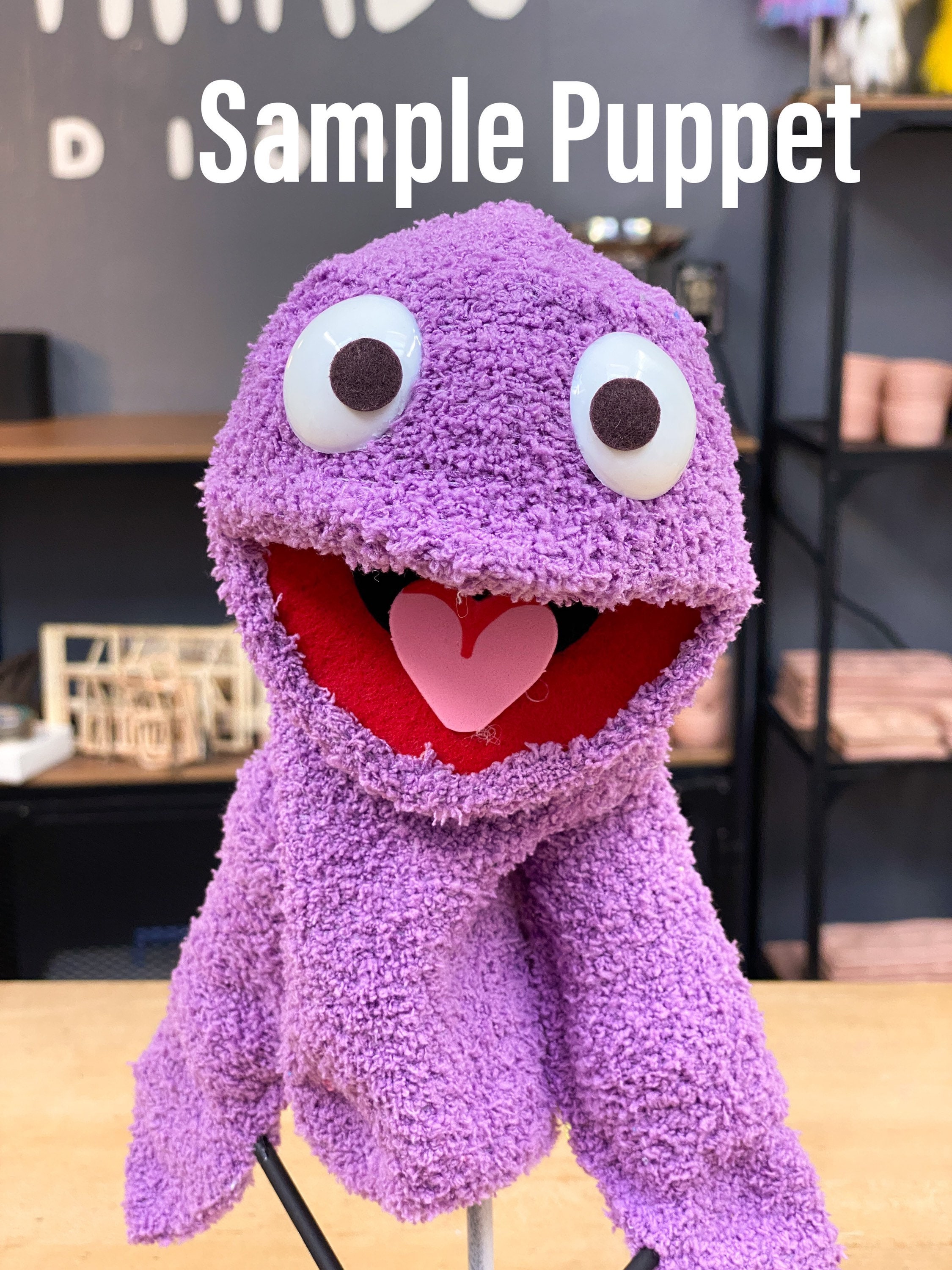 1/4 Foam Puppet Head set of 2 Puppet supplies DIY Sock Etsy