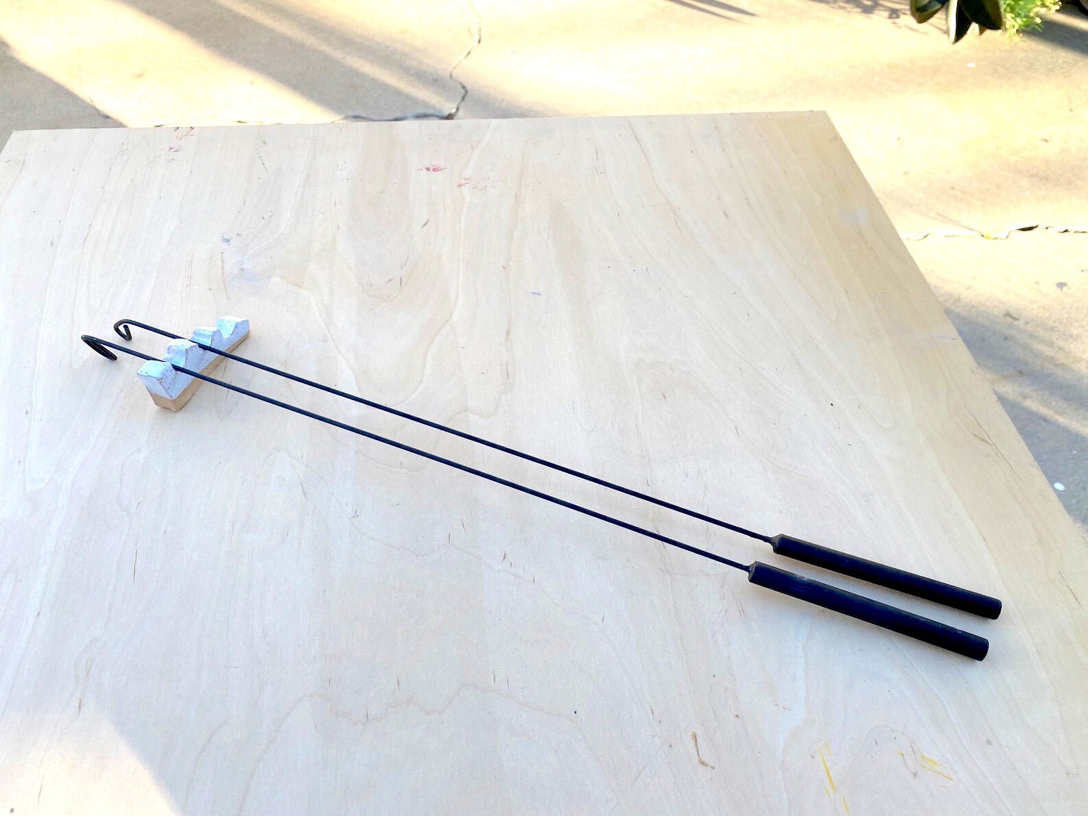 Professional Puppet Arm Rods Classic Black Pair Hand Etsy