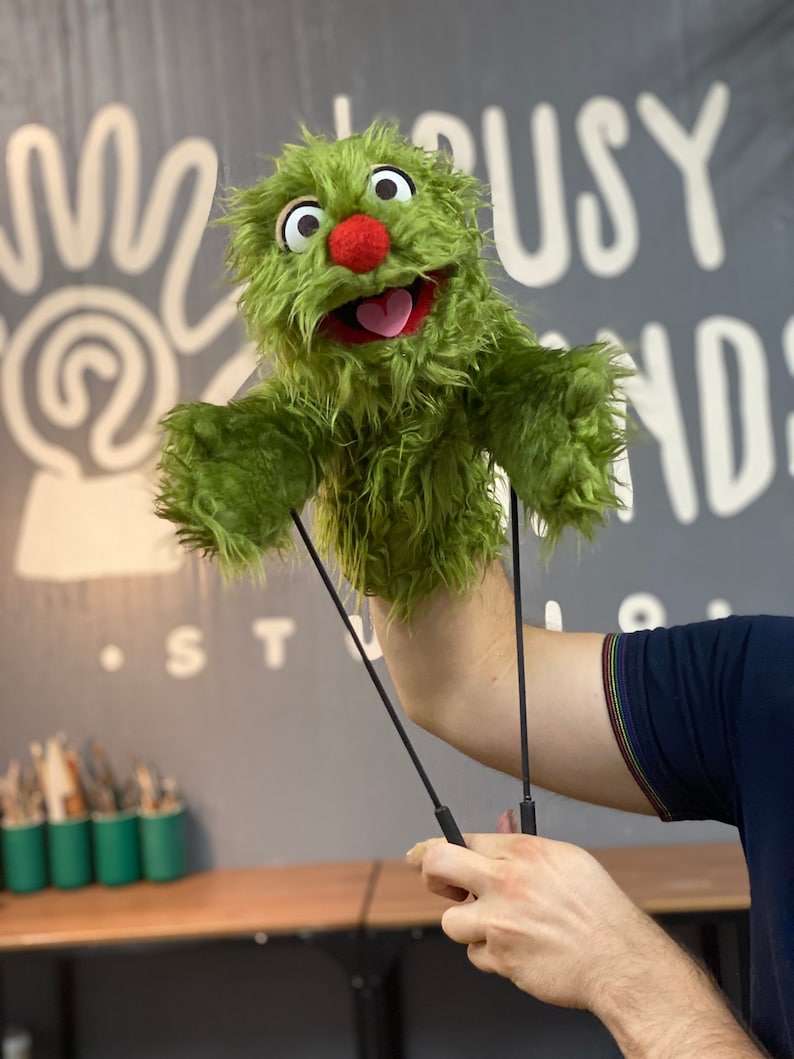 Professional Puppet Arm Rods - Black, Green or Blue Arm Rods (pair ...