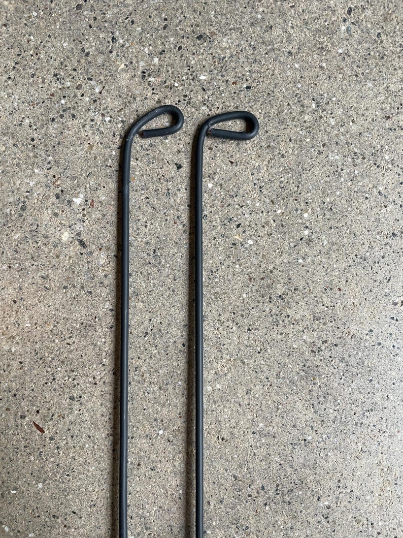 Professional Pair of Arm Rods - Classic Black (pair) Hand Puppet, Rod ...