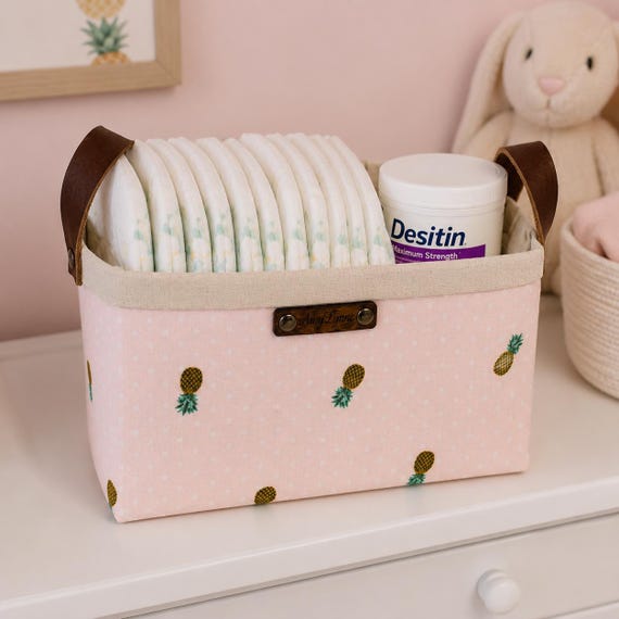 Pink Pineapple Basket