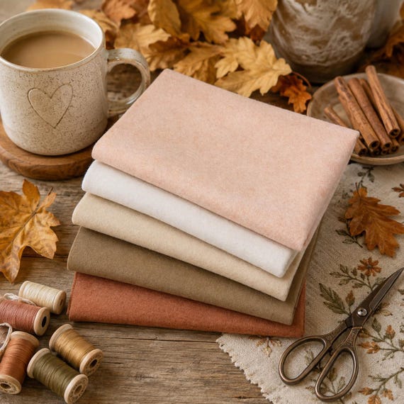 Cozy Fall Wool Felt Bundle