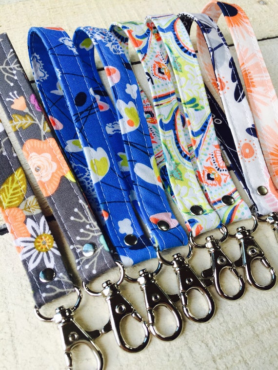 Wristlet Keychain Makes a Great Gift, Swivel Hook Wristlet Key Chain, Matching Key Chain
