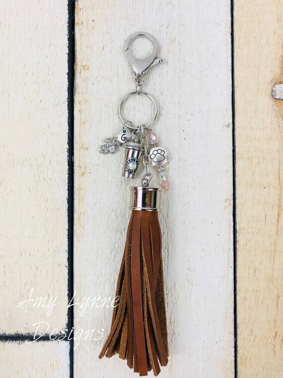 Lobster Keychain, Siver Keychain Bestfriend is my Dog, Pink and Silver Keychain with Paw Print and Coffee Cup