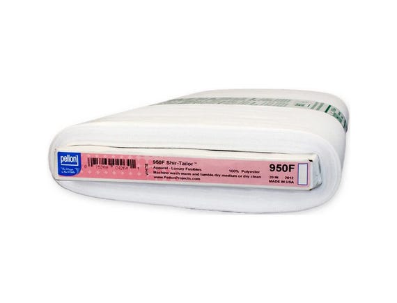 2 Yards Pellon® ShirTailor 950F Fusible Interfacing 20" Wide