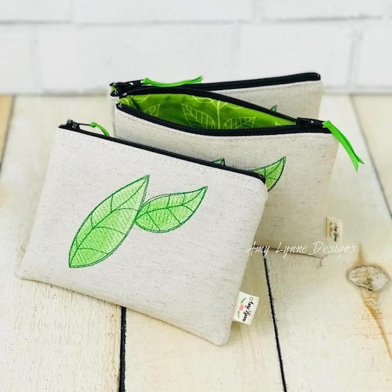 GreenLeaf Zip Pouch