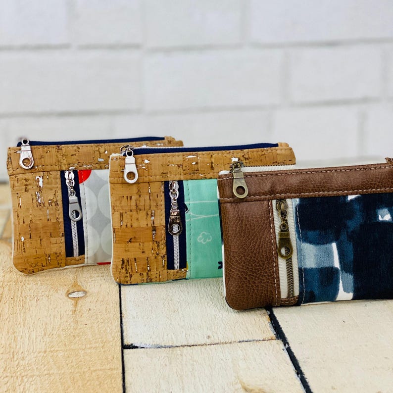 The Zippy Clutch Mini Wallet™ PDF Pattern Add-On, You will need the Zippy Clutch Pattern to complete this image 5