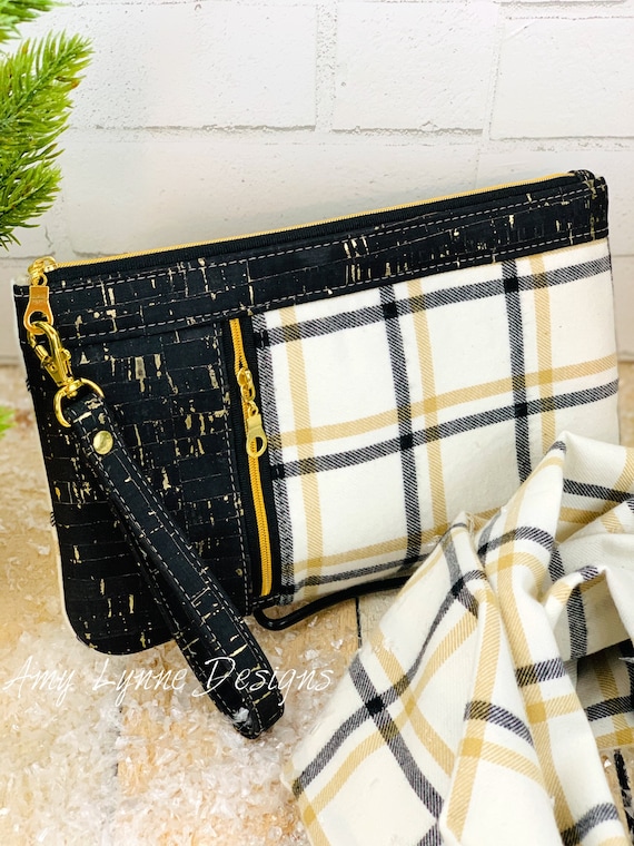 The Zippy Clutch™ PDF Pattern with Video Tutorial, This is NOT a physical item, Pattern does NOT come with Embroidery