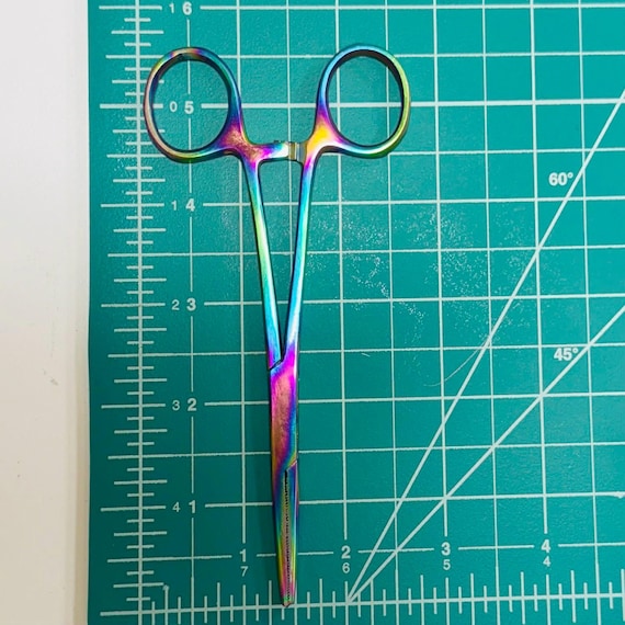 5.5" Rainbow Stainless Steel Hemostats