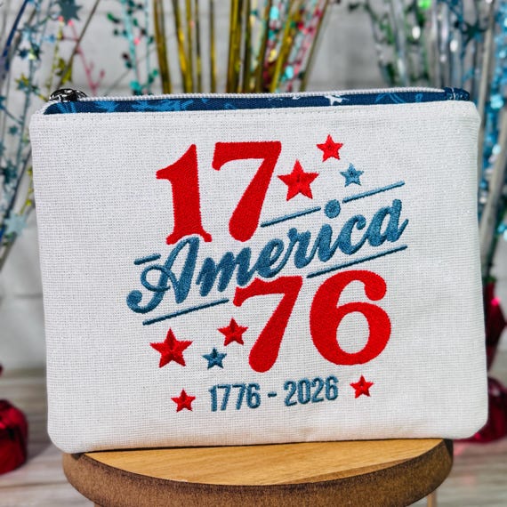 Spirit of 1776 Zipper Pouch