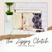 see more listings in the Zippy Clutch Collection section