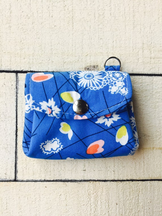 Tri-Fold Accordion Style Wallet, Accordion Wallet, Change Purse, 2 Snap Closure Wallet