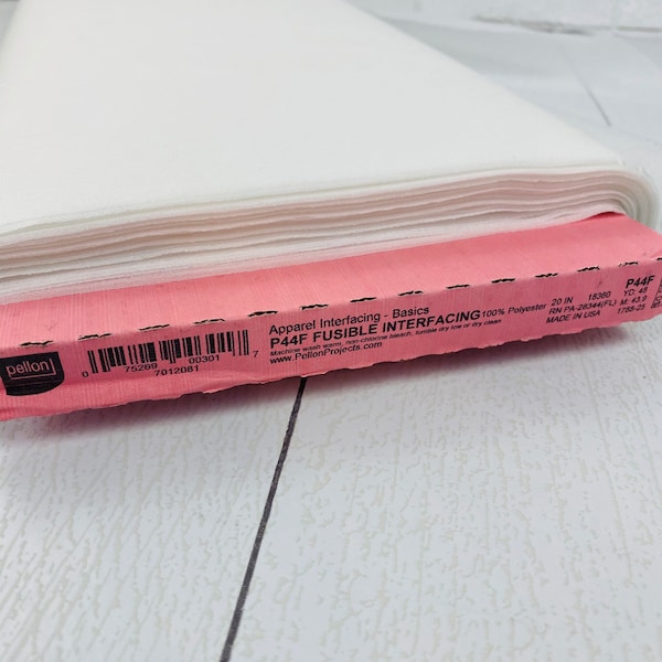 10 Yards Pellon P44F Fusible Interfacing 20" Wide