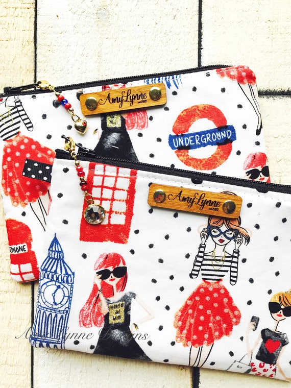 Traveling Ladies Coin Purse, Change Purse, Mini Wallet, Credit Card Pouch