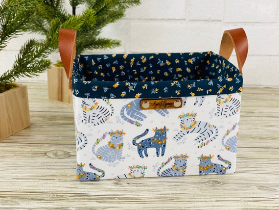 Kitty Cats Catch-All Basket