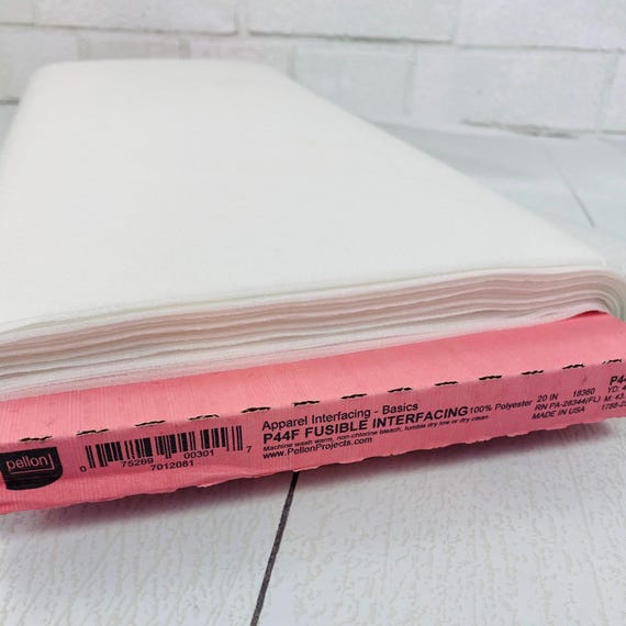 5 Yards Pellon P44F Fusible Interfacing, 5 Yard Cut Ready to Ship