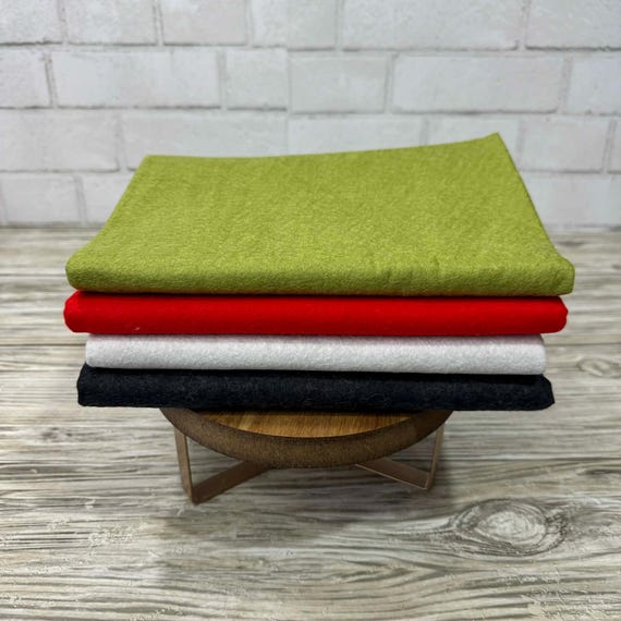 Christmas Wool Felt Set Collection Wool/Rayon Blend Felt