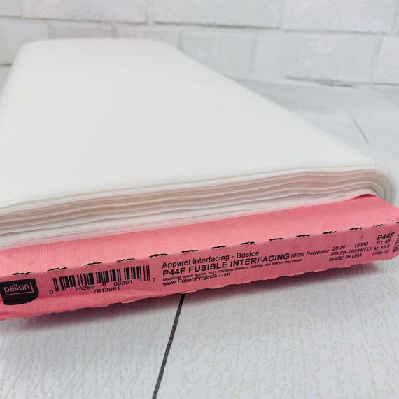 Original Pellon P44F Fusible Interfacing 20" Wide