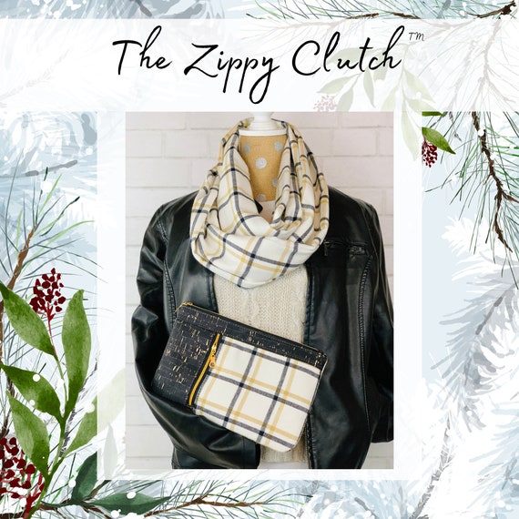 The Zippy Clutch™ PDF Pattern with Video Tutorial, This is NOT a physical item